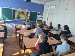 Патриотический час &laquo;Её бесстрашной сделала война&raquo;